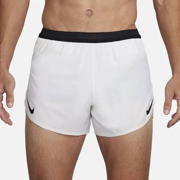 Nike Other - Nike AeroSwift Dri-FIT ADV 4" Brief-Lined Running Shorts White Large